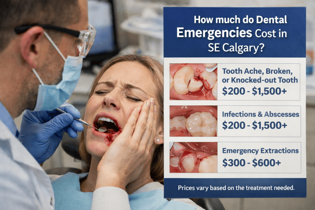 How Much Can Dental Emergencies Cost in SE Calgary? Your Complete Guide
