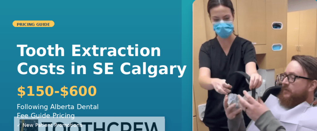 How Much Does a Tooth Extraction Cost in SE Calgary? Your Complete Price Guide