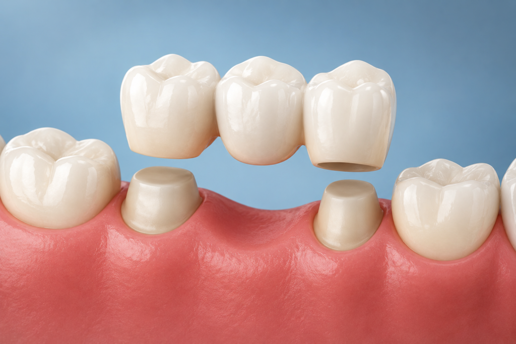 Custom dental bridge treatment Canada