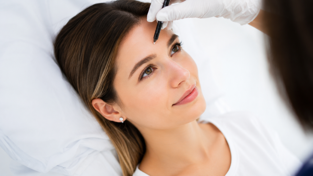 Professional facial neuromodulator treatment