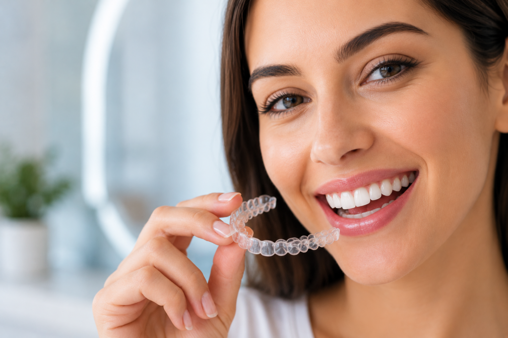 Clear aligners for straight teeth
