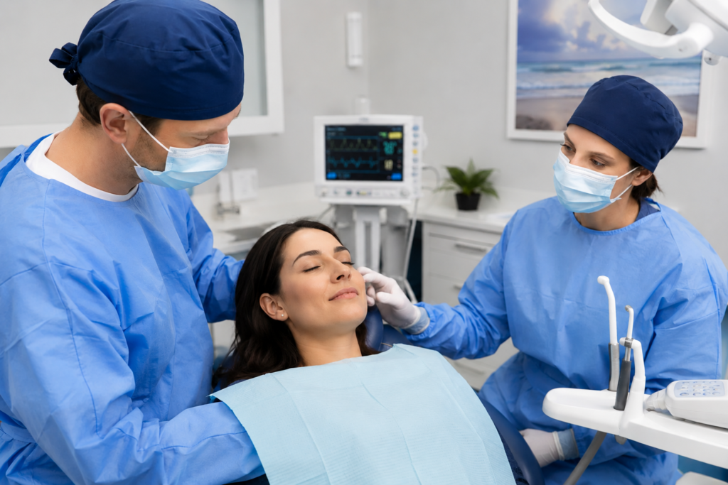 Gentle sleep dentistry treatment Canada